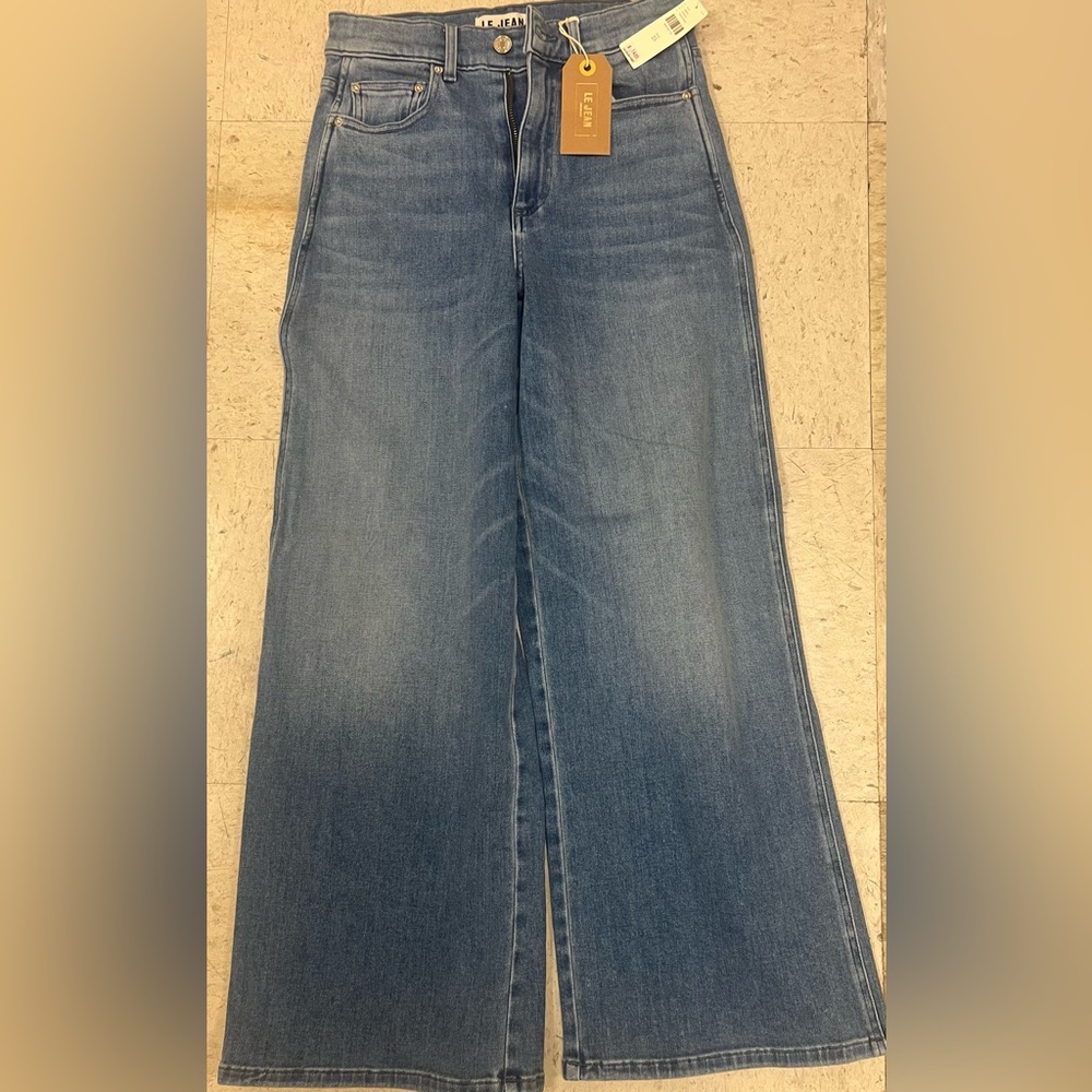 Le Jean Juliette Wide Leg Ankle Jeans